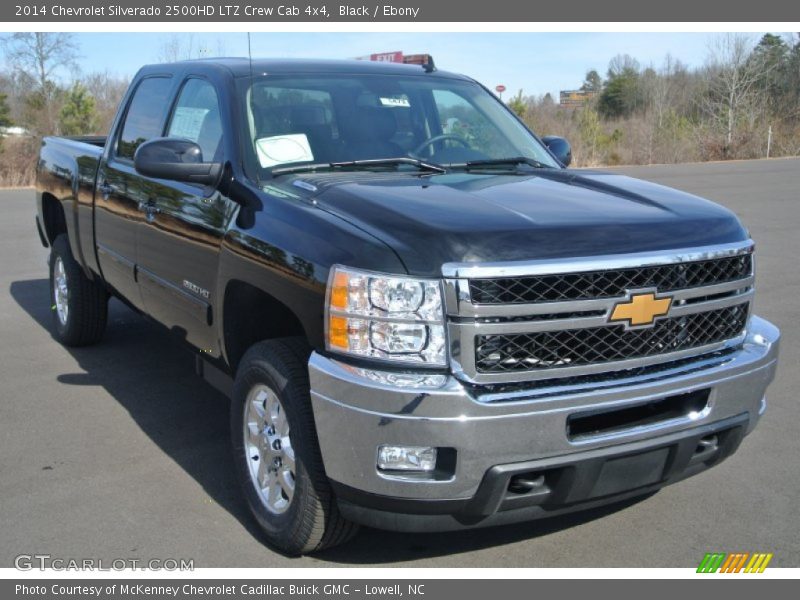 Black / Ebony 2014 Chevrolet Silverado 2500HD LTZ Crew Cab 4x4