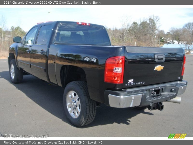 Black / Ebony 2014 Chevrolet Silverado 2500HD LTZ Crew Cab 4x4
