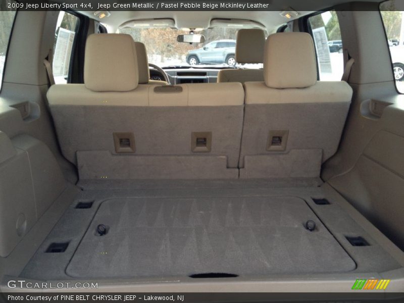 Jeep Green Metallic / Pastel Pebble Beige Mckinley Leather 2009 Jeep Liberty Sport 4x4