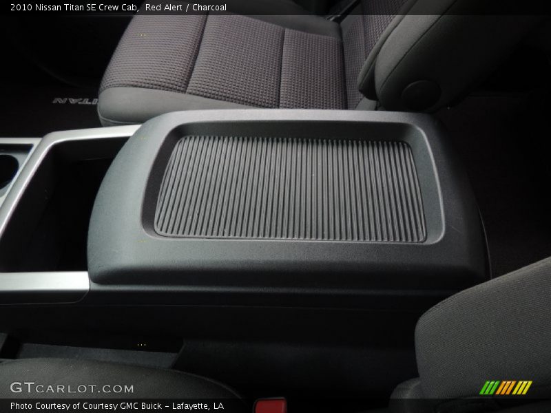 Red Alert / Charcoal 2010 Nissan Titan SE Crew Cab