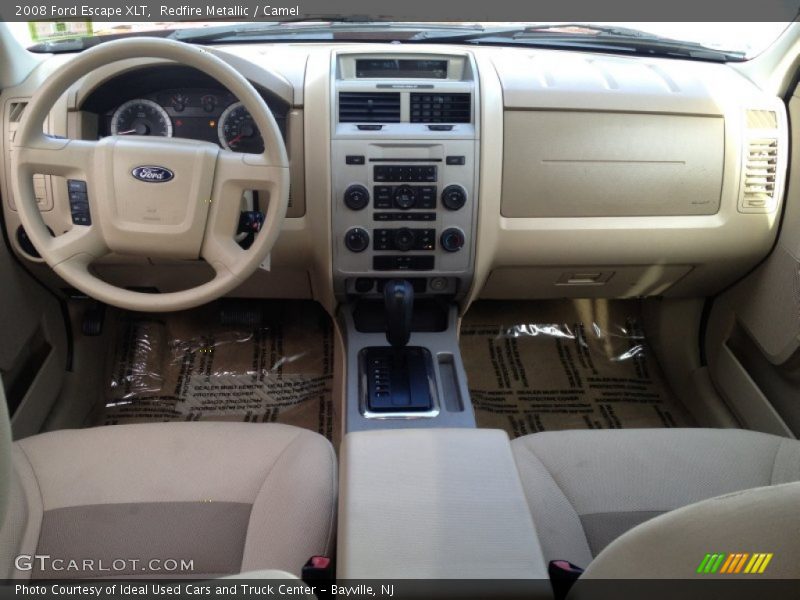 Redfire Metallic / Camel 2008 Ford Escape XLT