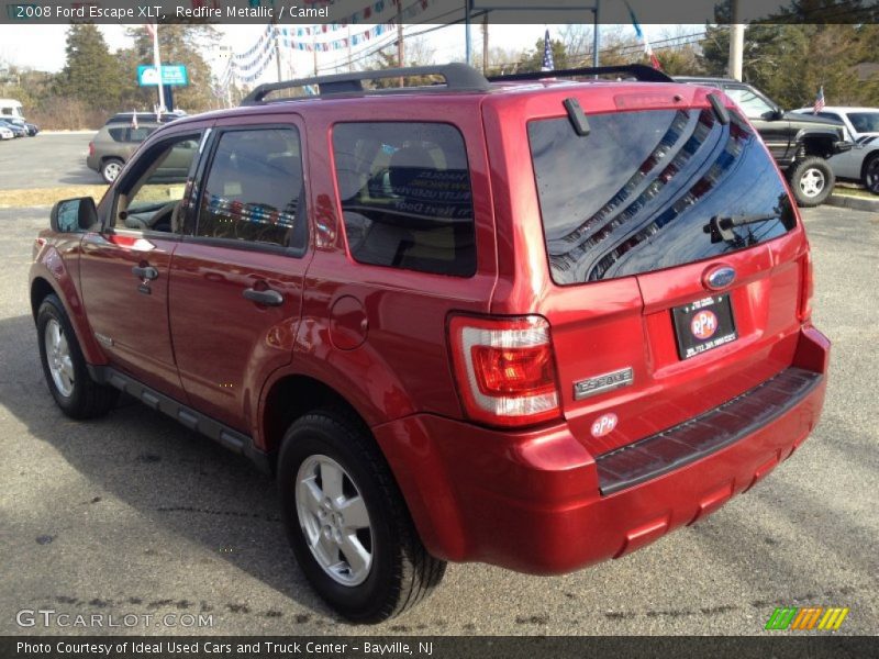 Redfire Metallic / Camel 2008 Ford Escape XLT