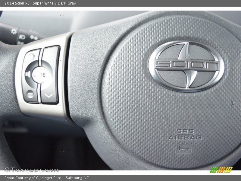 Super White / Dark Gray 2014 Scion xB
