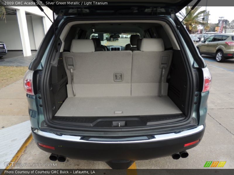 Silver Green Metallic / Light Titanium 2009 GMC Acadia SLT