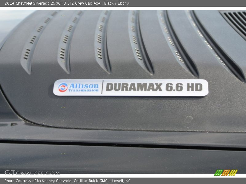 Black / Ebony 2014 Chevrolet Silverado 2500HD LTZ Crew Cab 4x4