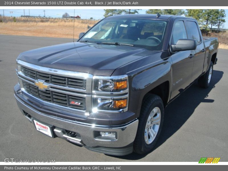 Black / Jet Black/Dark Ash 2014 Chevrolet Silverado 1500 LTZ Double Cab 4x4