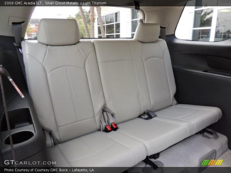 Silver Green Metallic / Light Titanium 2009 GMC Acadia SLT