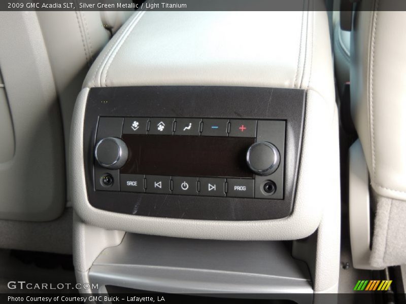 Silver Green Metallic / Light Titanium 2009 GMC Acadia SLT