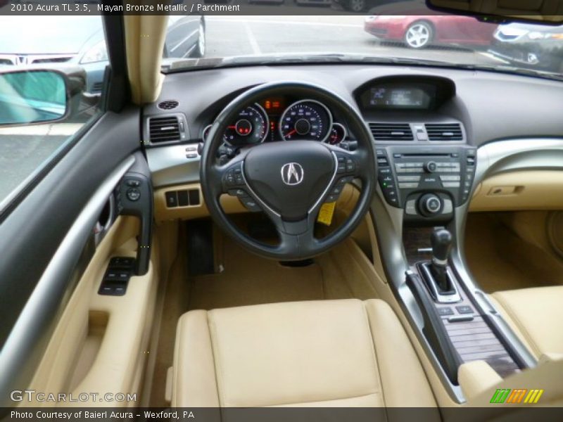 Mayan Bronze Metallic / Parchment 2010 Acura TL 3.5