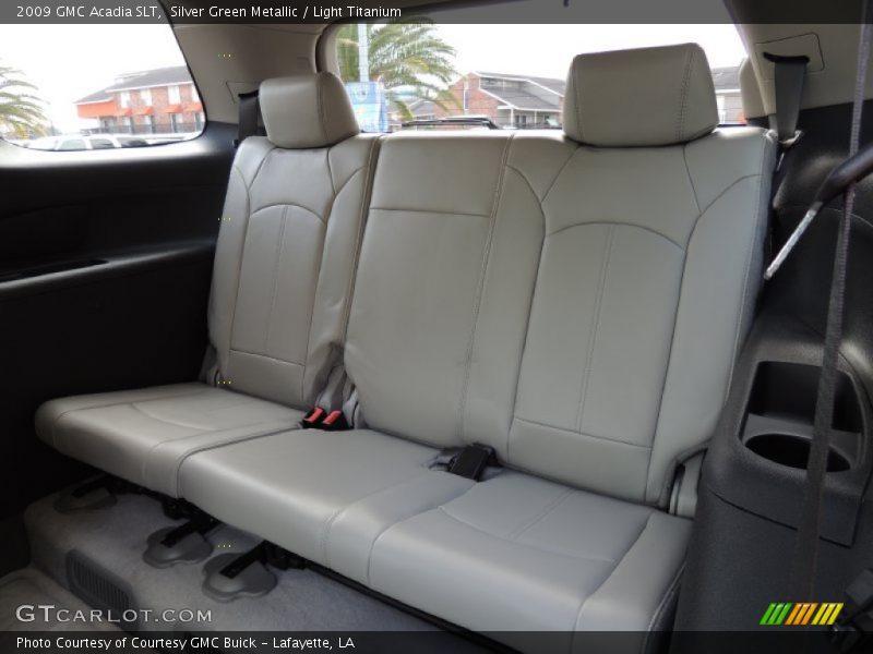 Silver Green Metallic / Light Titanium 2009 GMC Acadia SLT