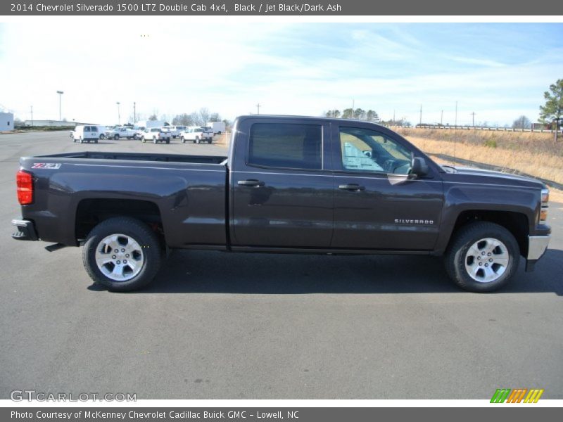 Black / Jet Black/Dark Ash 2014 Chevrolet Silverado 1500 LTZ Double Cab 4x4