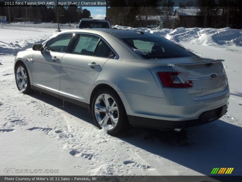 Ingot Silver / Charcoal Black 2011 Ford Taurus SHO AWD