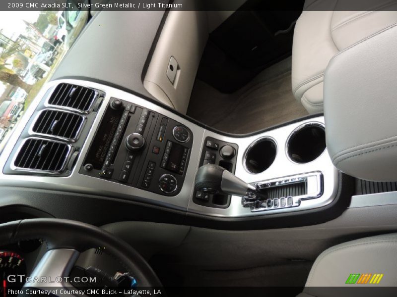 Silver Green Metallic / Light Titanium 2009 GMC Acadia SLT