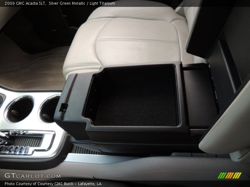 Silver Green Metallic / Light Titanium 2009 GMC Acadia SLT