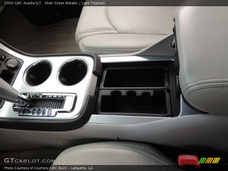 Silver Green Metallic / Light Titanium 2009 GMC Acadia SLT
