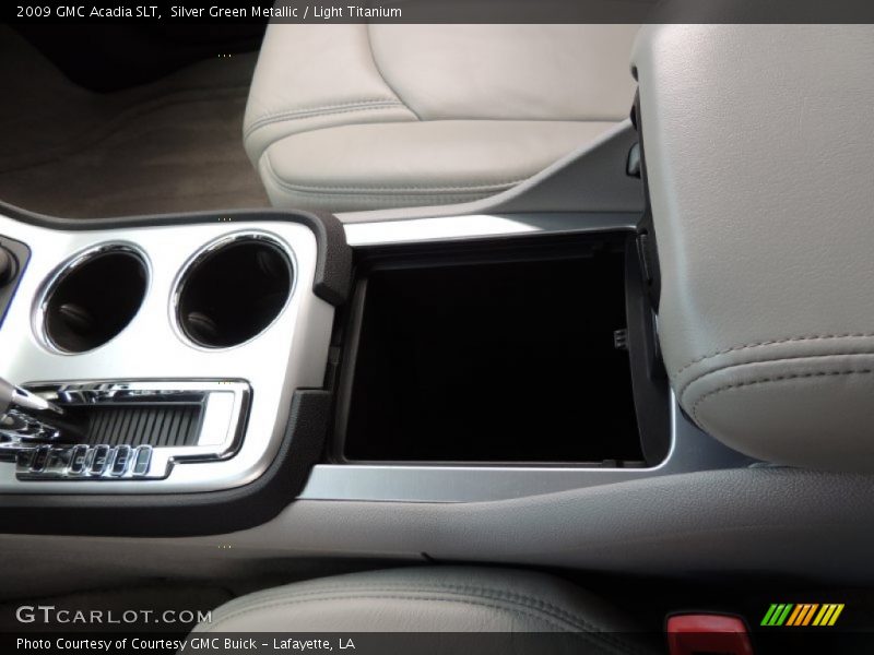 Silver Green Metallic / Light Titanium 2009 GMC Acadia SLT