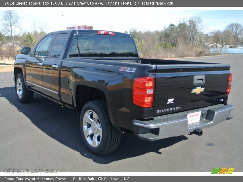 Tungsten Metallic / Jet Black/Dark Ash 2014 Chevrolet Silverado 1500 LTZ Z71 Crew Cab 4x4