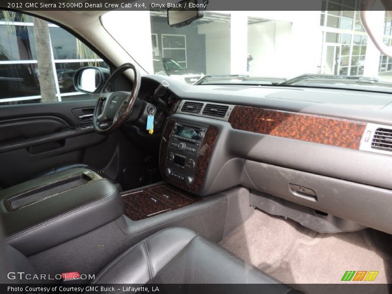 Onyx Black / Ebony 2012 GMC Sierra 2500HD Denali Crew Cab 4x4