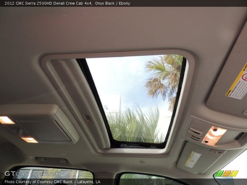 Onyx Black / Ebony 2012 GMC Sierra 2500HD Denali Crew Cab 4x4