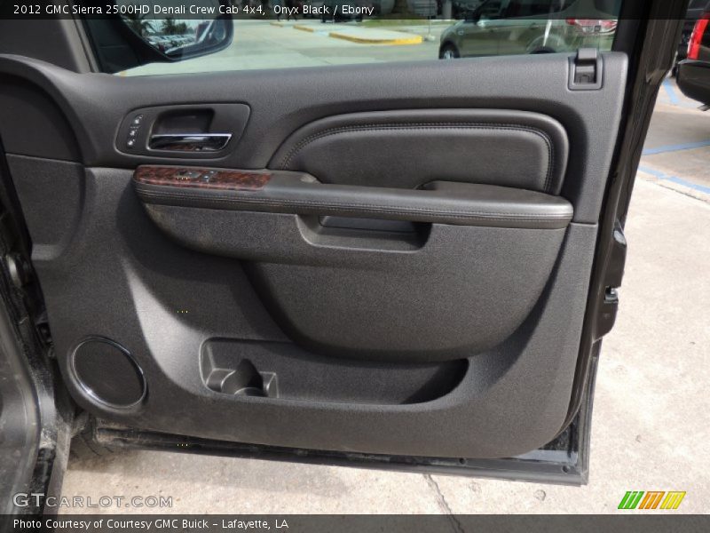 Onyx Black / Ebony 2012 GMC Sierra 2500HD Denali Crew Cab 4x4