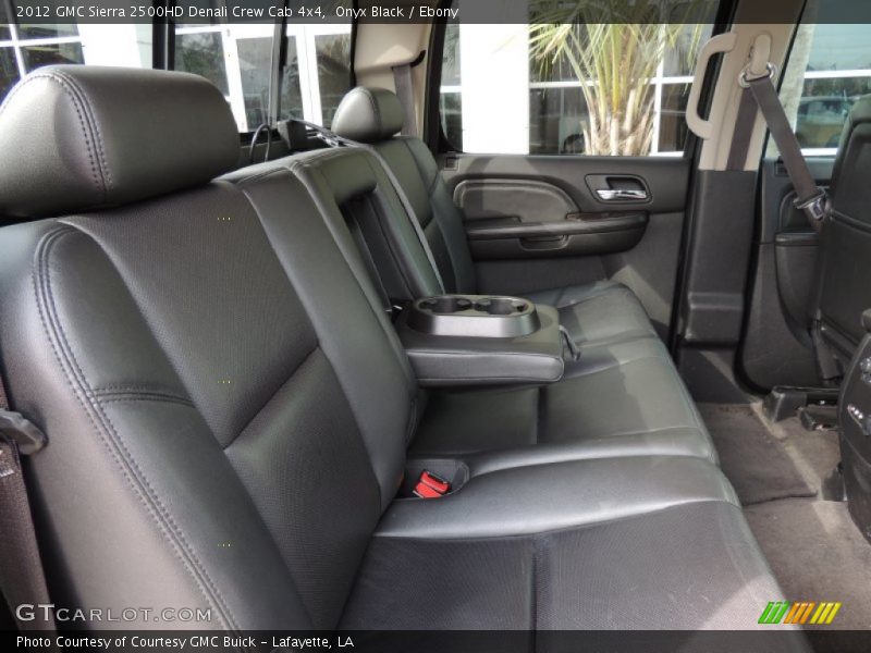 Onyx Black / Ebony 2012 GMC Sierra 2500HD Denali Crew Cab 4x4