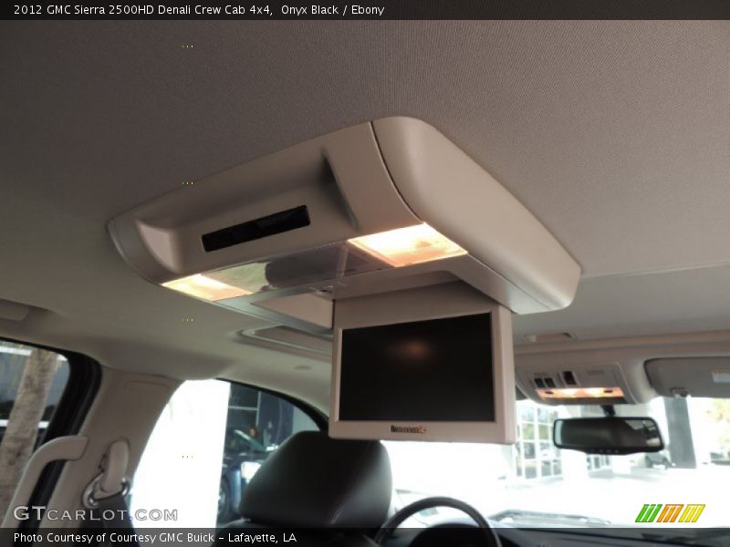 Onyx Black / Ebony 2012 GMC Sierra 2500HD Denali Crew Cab 4x4