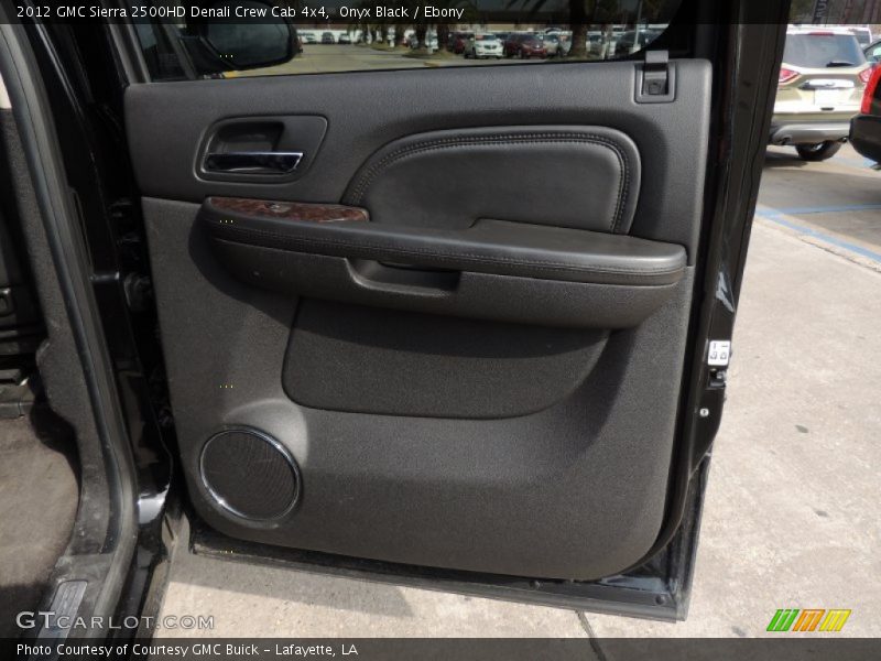 Onyx Black / Ebony 2012 GMC Sierra 2500HD Denali Crew Cab 4x4
