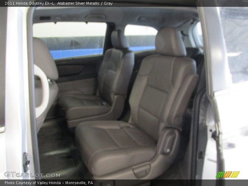 Alabaster Silver Metallic / Gray 2011 Honda Odyssey EX-L