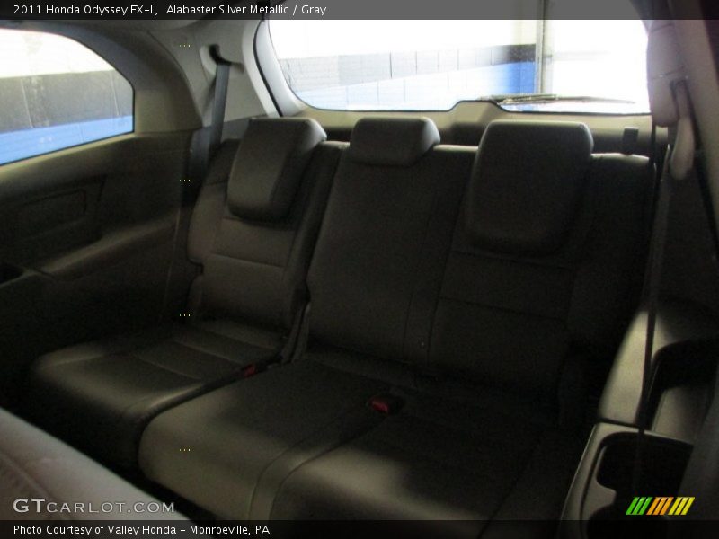 Alabaster Silver Metallic / Gray 2011 Honda Odyssey EX-L