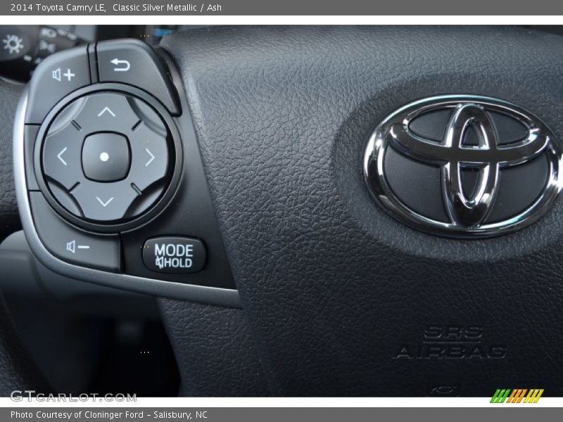 Classic Silver Metallic / Ash 2014 Toyota Camry LE