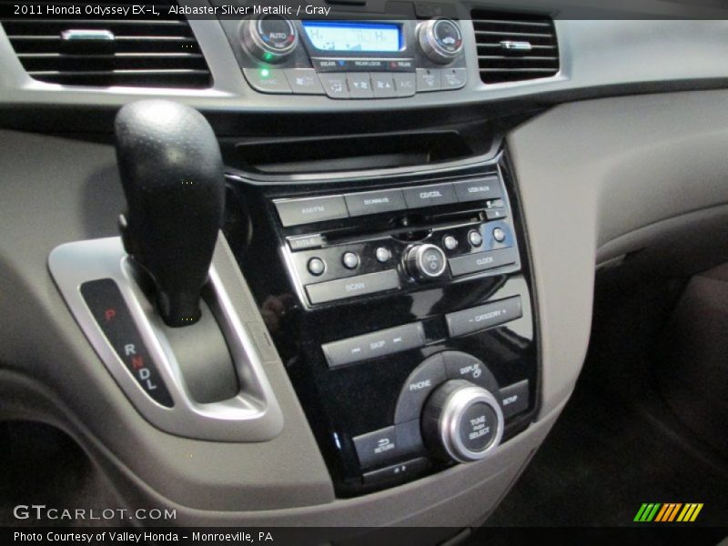 Alabaster Silver Metallic / Gray 2011 Honda Odyssey EX-L