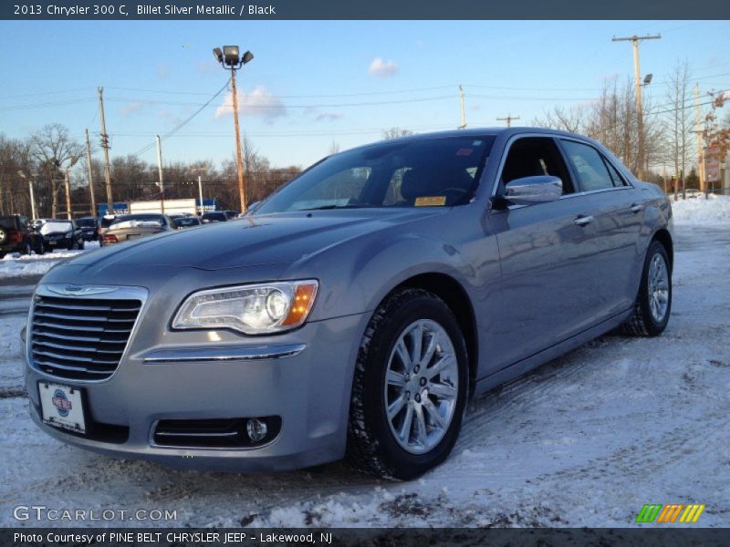 Billet Silver Metallic / Black 2013 Chrysler 300 C