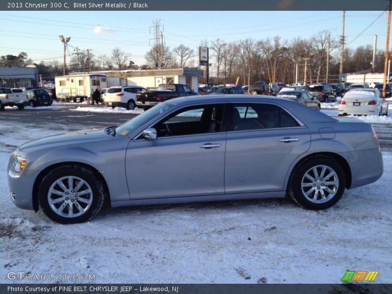 Billet Silver Metallic / Black 2013 Chrysler 300 C