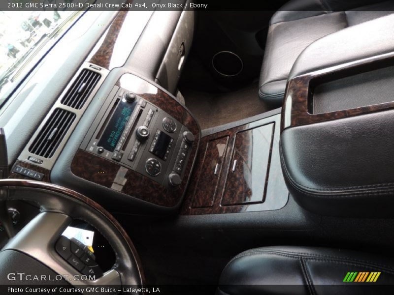 Onyx Black / Ebony 2012 GMC Sierra 2500HD Denali Crew Cab 4x4