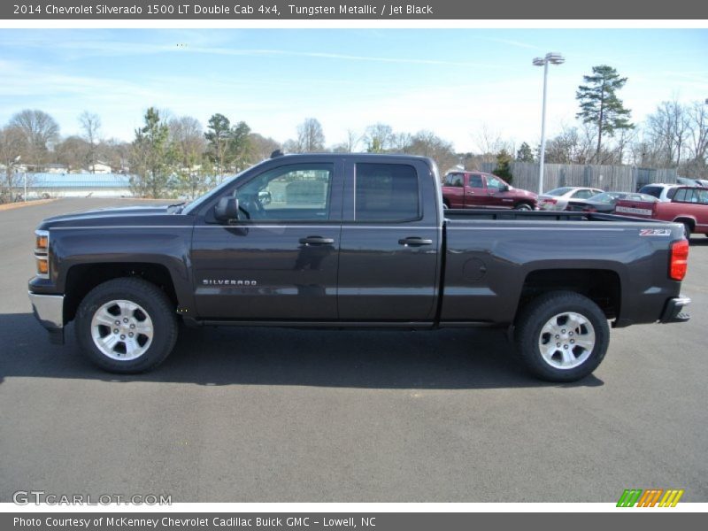 Tungsten Metallic / Jet Black 2014 Chevrolet Silverado 1500 LT Double Cab 4x4