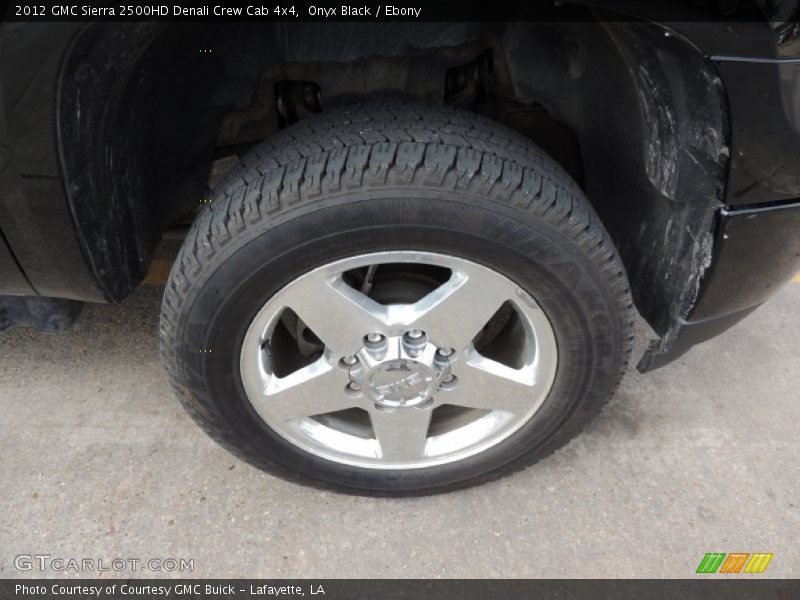 Onyx Black / Ebony 2012 GMC Sierra 2500HD Denali Crew Cab 4x4
