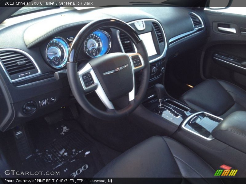 Billet Silver Metallic / Black 2013 Chrysler 300 C