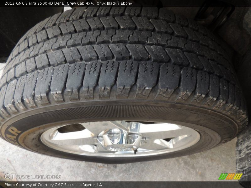 Onyx Black / Ebony 2012 GMC Sierra 2500HD Denali Crew Cab 4x4