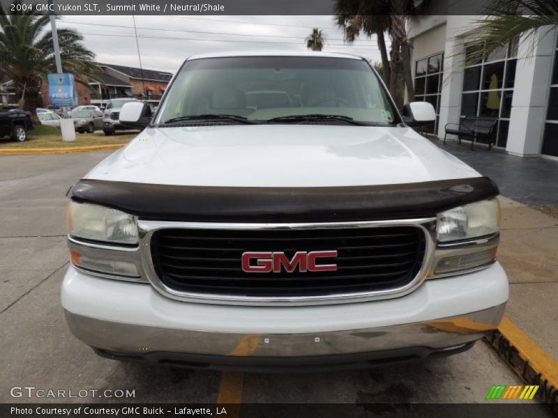 Summit White / Neutral/Shale 2004 GMC Yukon SLT