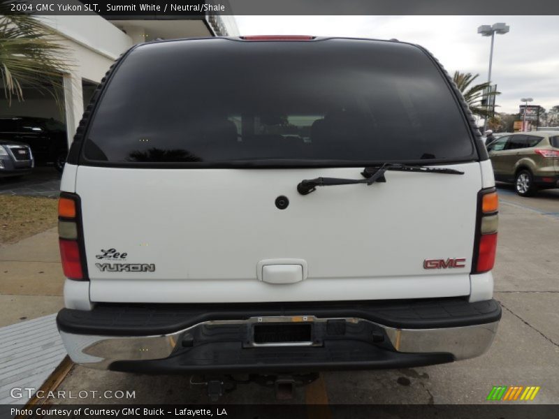 Summit White / Neutral/Shale 2004 GMC Yukon SLT