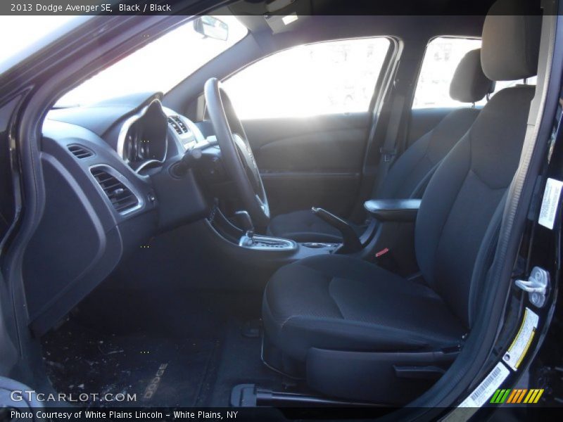 Black / Black 2013 Dodge Avenger SE
