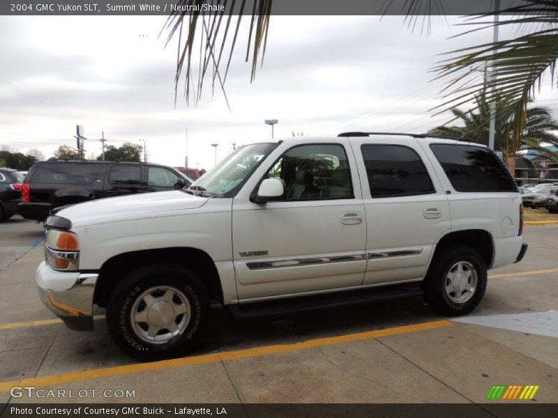 Summit White / Neutral/Shale 2004 GMC Yukon SLT