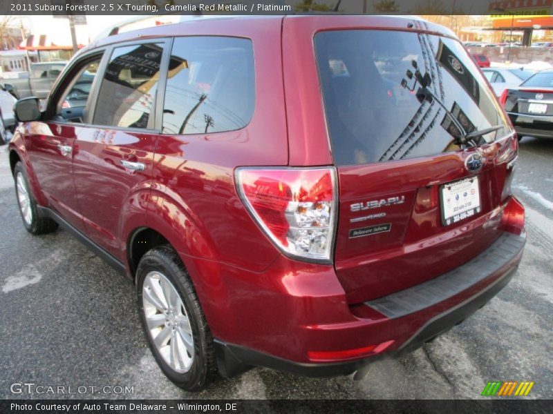 Camelia Red Metallic / Platinum 2011 Subaru Forester 2.5 X Touring