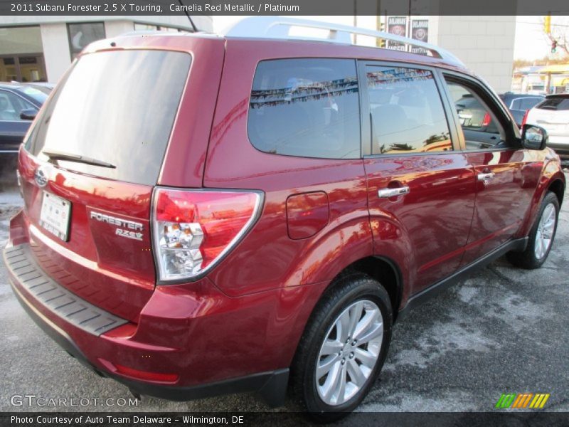 Camelia Red Metallic / Platinum 2011 Subaru Forester 2.5 X Touring