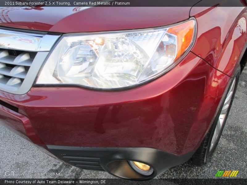 Camelia Red Metallic / Platinum 2011 Subaru Forester 2.5 X Touring