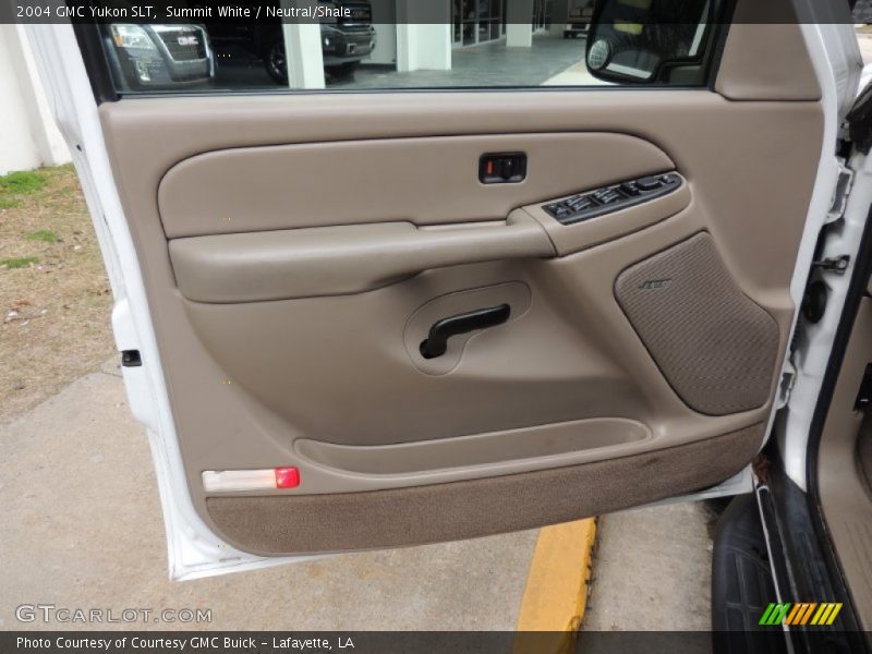 Summit White / Neutral/Shale 2004 GMC Yukon SLT