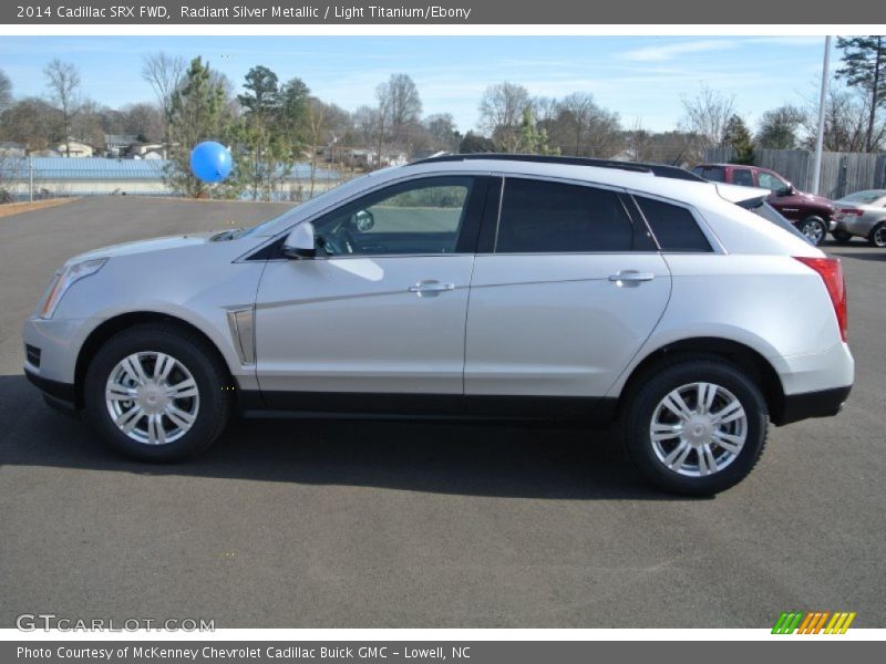 Radiant Silver Metallic / Light Titanium/Ebony 2014 Cadillac SRX FWD