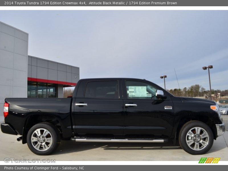 Attitude Black Metallic / 1794 Edition Premium Brown 2014 Toyota Tundra 1794 Edition Crewmax 4x4