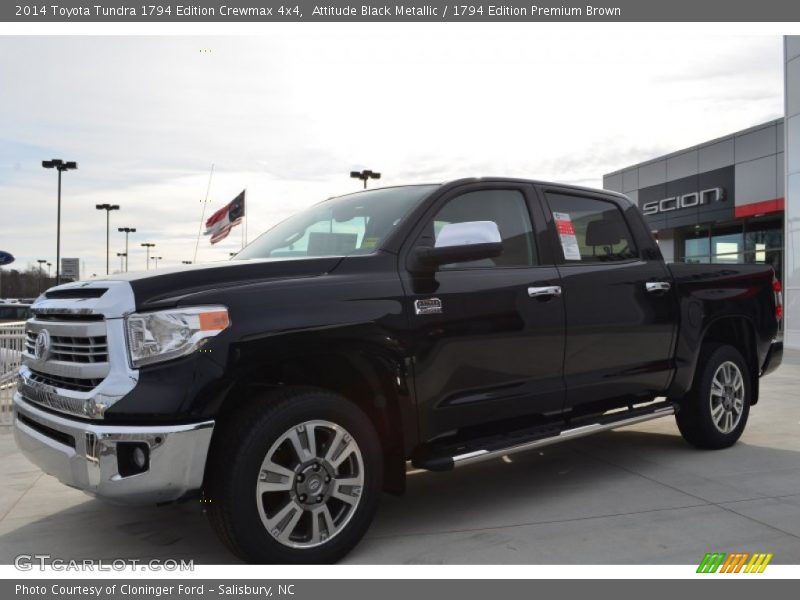 Attitude Black Metallic / 1794 Edition Premium Brown 2014 Toyota Tundra 1794 Edition Crewmax 4x4