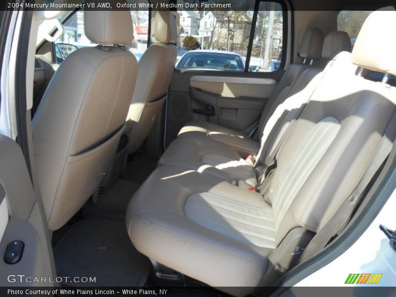 Oxford White / Medium Dark Parchment 2004 Mercury Mountaineer V8 AWD